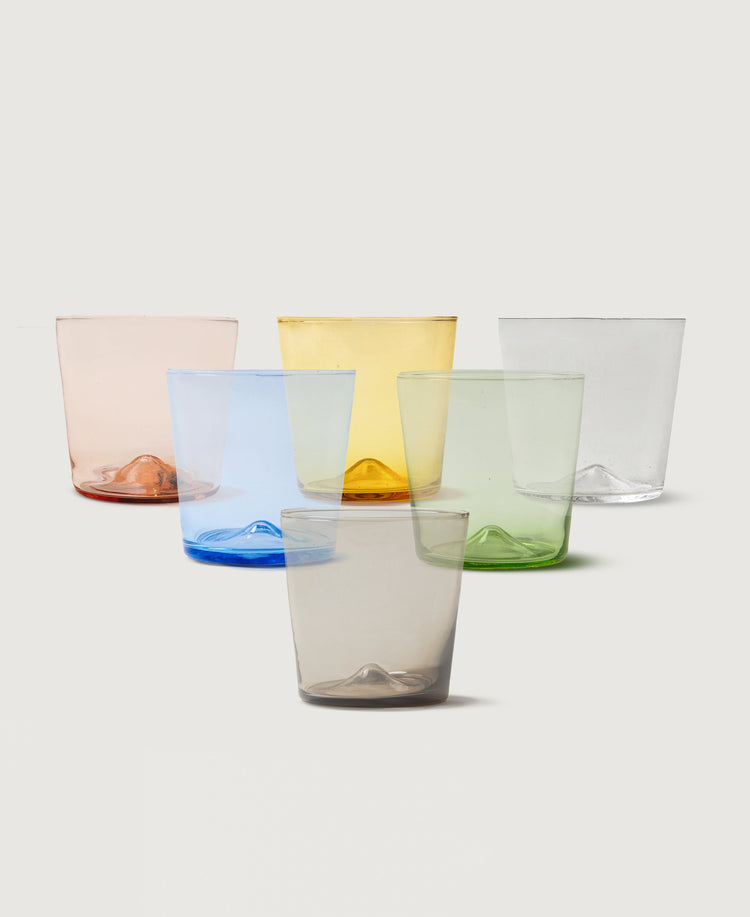Pienza Glass Tumbler, Set of Two