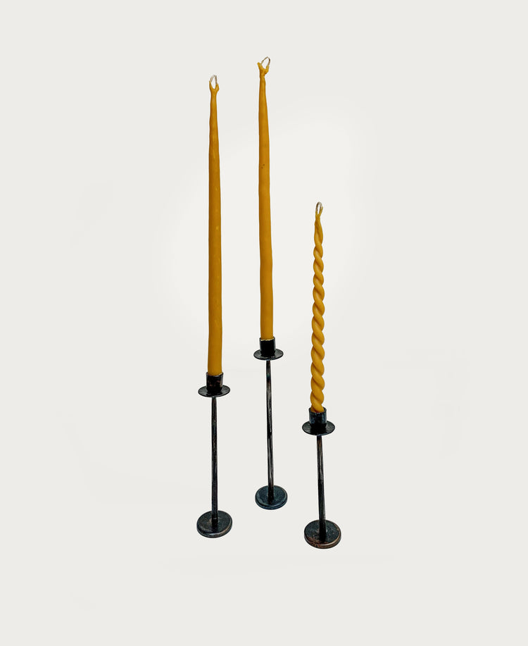 Iron Tapered Candleholder