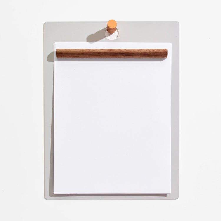 Magnetic Wall Clipboard in Pink/Red