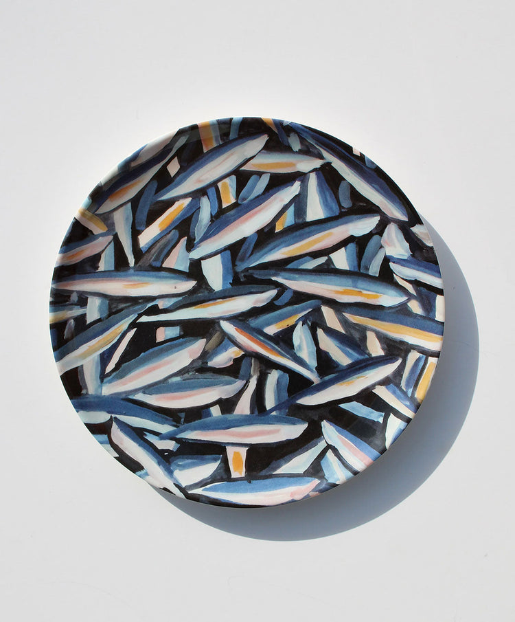 Sardine 10 Inch Melamine Plate
