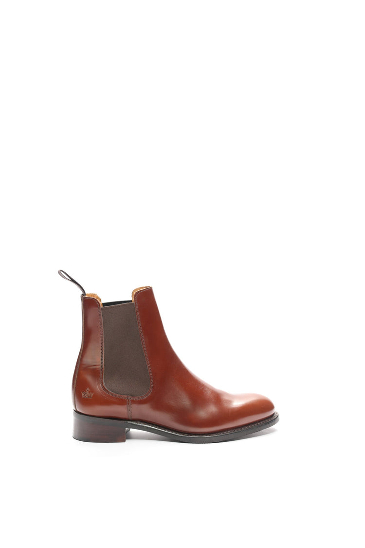 Silvia Chelsea Boots in Hazelnut