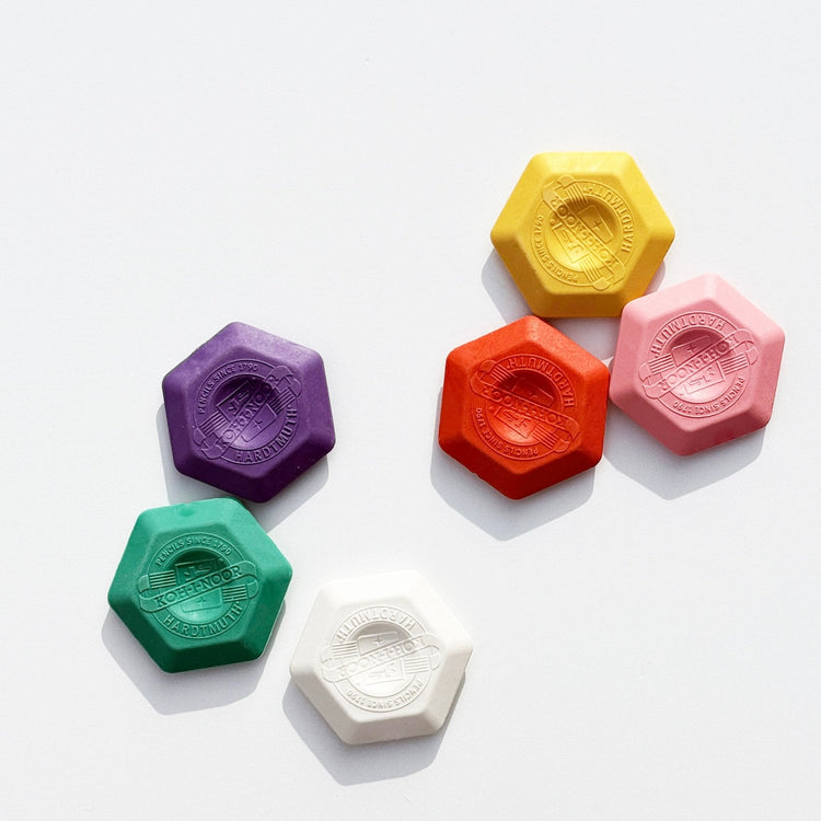 Hexagon Erasers