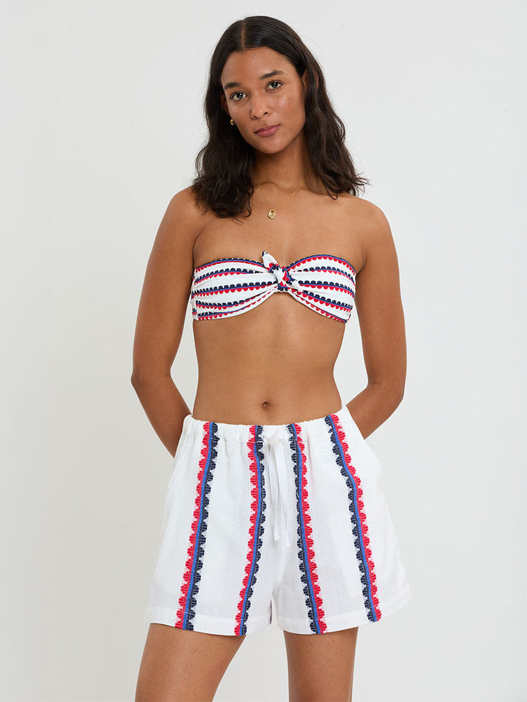 Safia Shorts in Kibebi Marine
