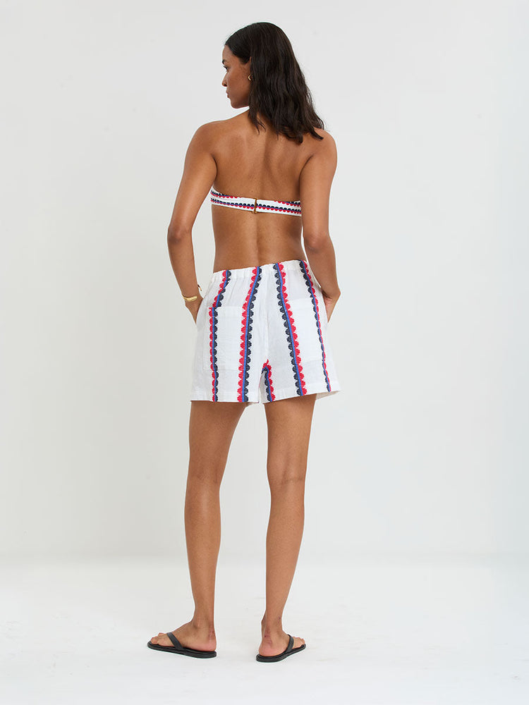 Safia Shorts in Kibebi Marine