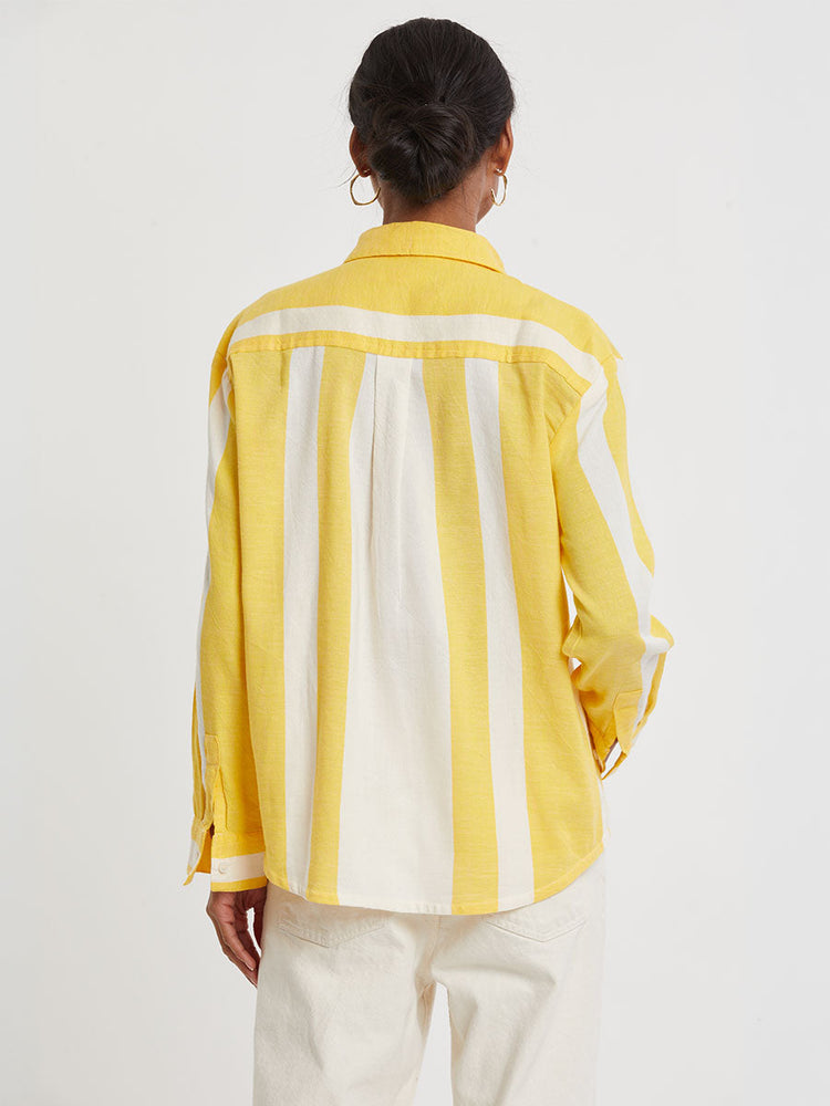 Aisha Shirt in Mezimuri Yellow