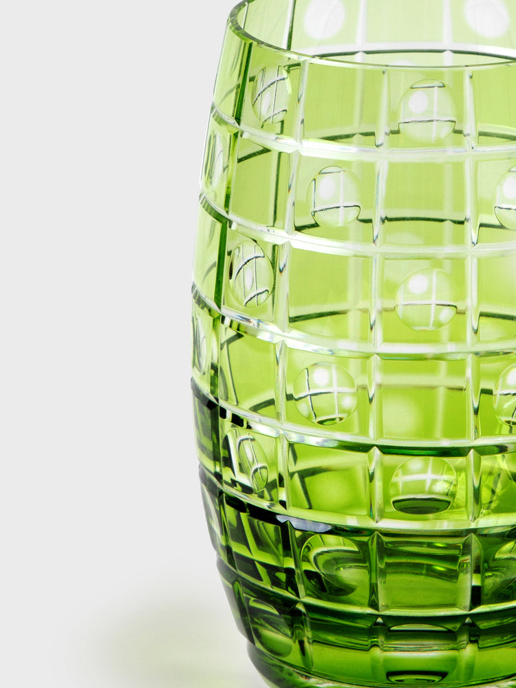 Jacaranda Long Glass in Green