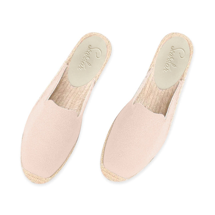 Bayside Mules in Blush