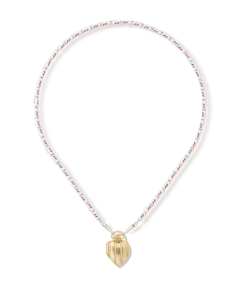 The Reason Rope Necklace in White