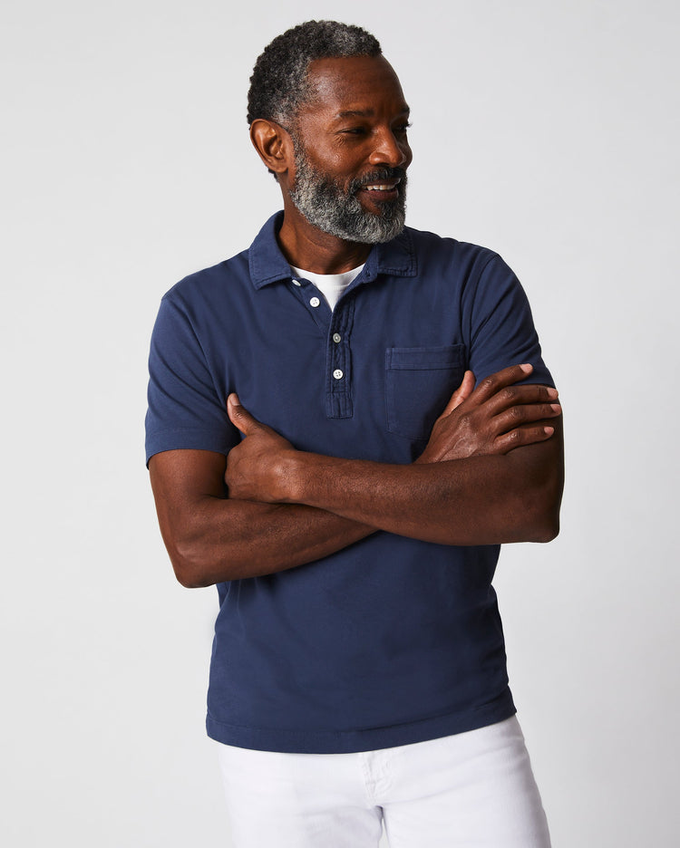 Men’s Pensacola Polo Shirt in Navy