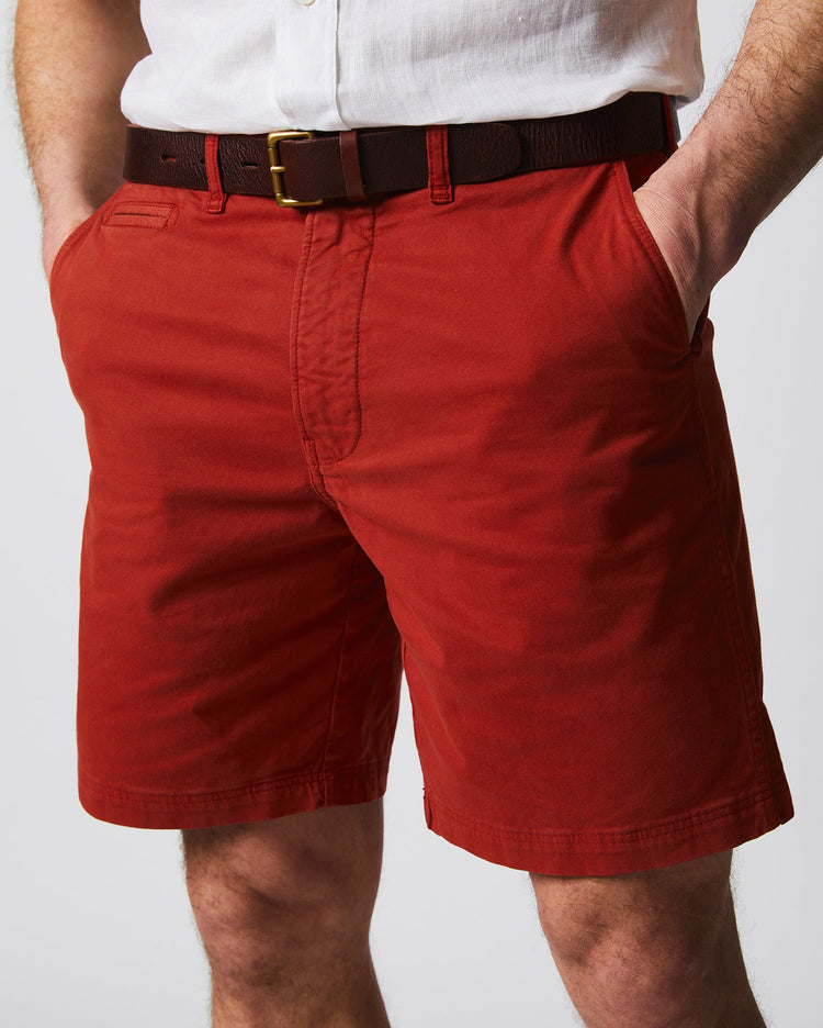 Men’s Chino Short in Russet