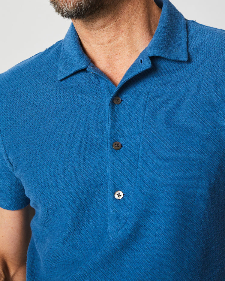 Hemp Cotton Twill Polo