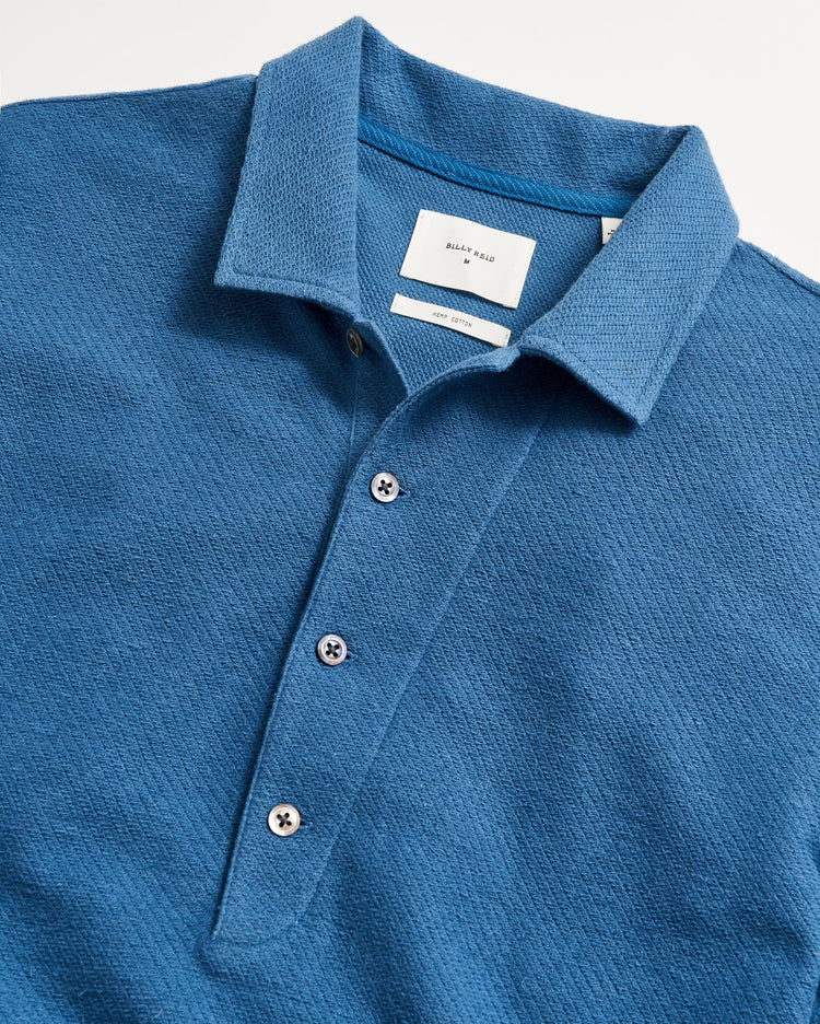 Hemp Cotton Twill Polo