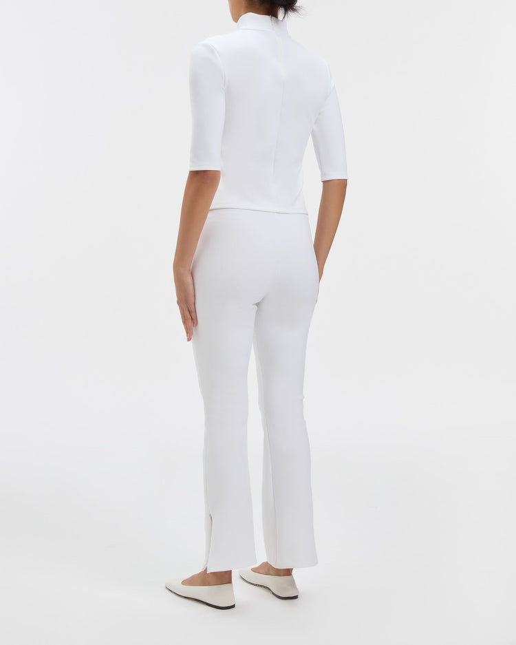 Sarah Pant in Blanc