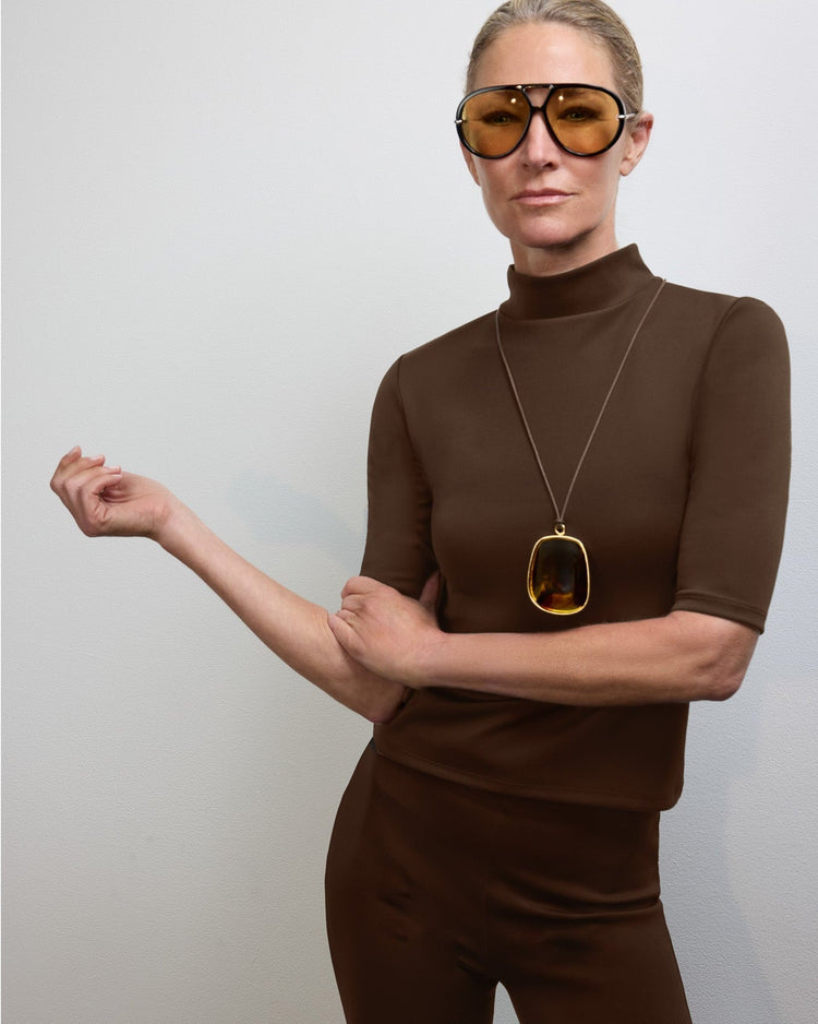 Sarah Pant in Chocolate