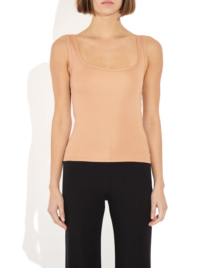 Sawyer Tank in Caramel