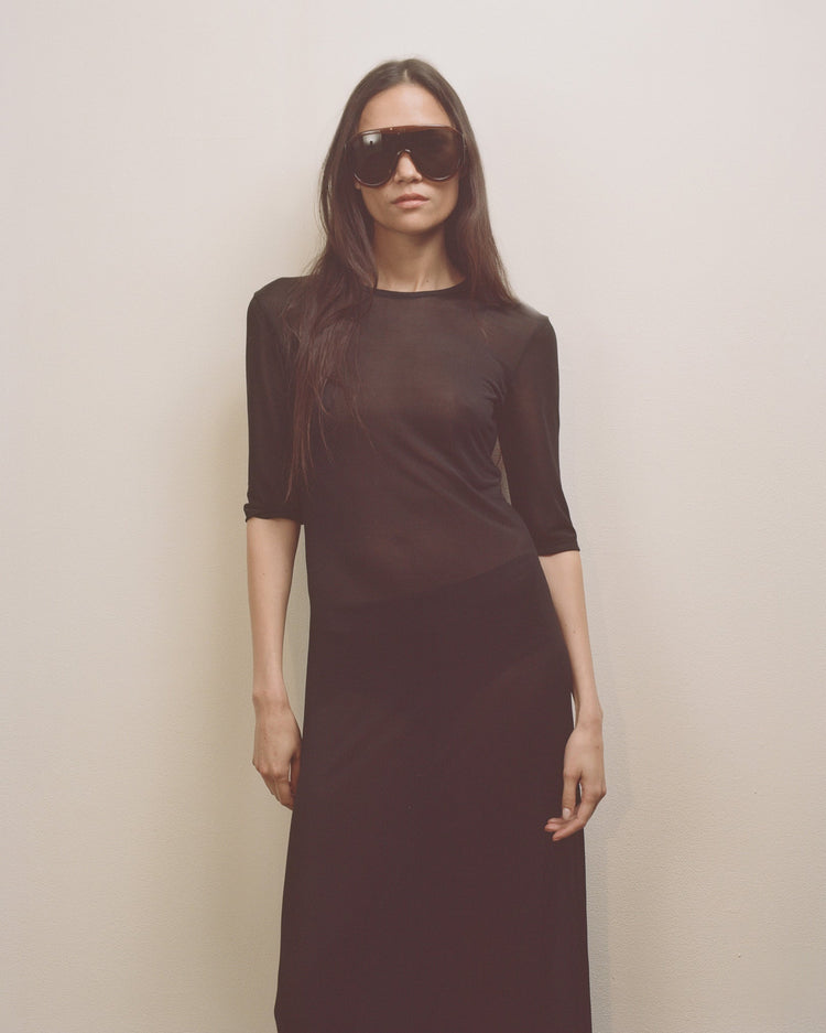 Semi-Sheer Ramya Dress