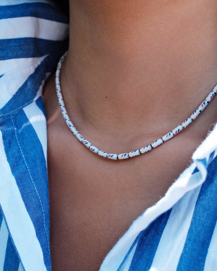 The Reason Rope Necklace in White