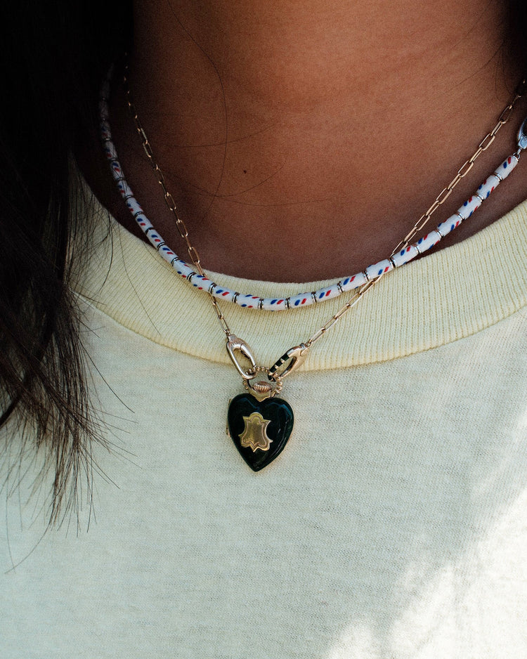 The Reason Rope Necklace in White