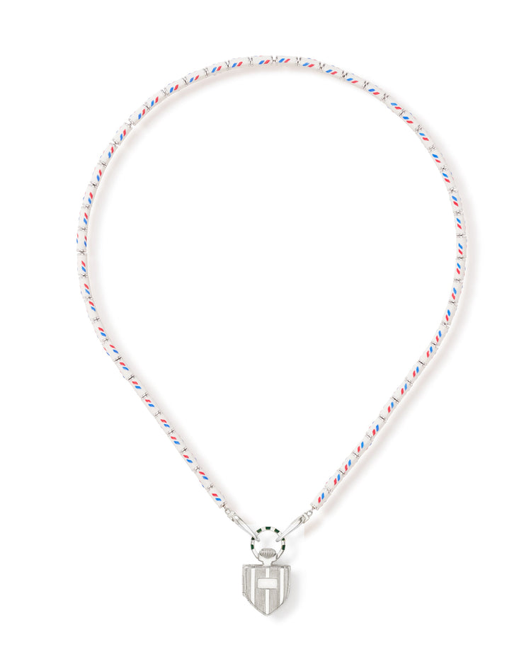 The Reason Rope Necklace in White