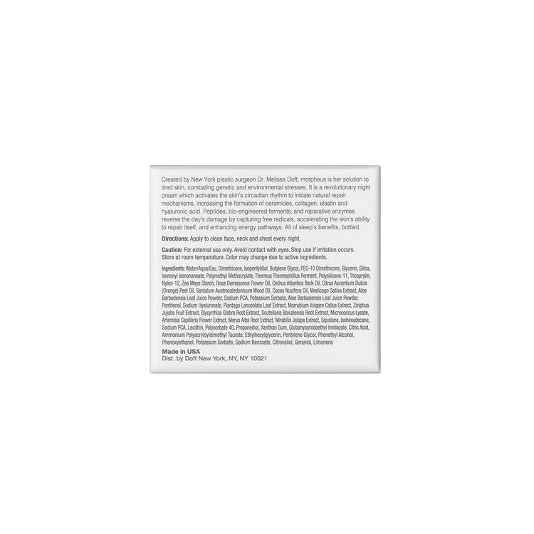 Morpheus Circadian-Driven Repair Mask