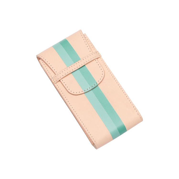 x La Californienne Single Watch Pouch in Turquoise