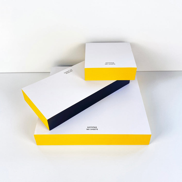 Classic Edged Pads: Matte Yellow
