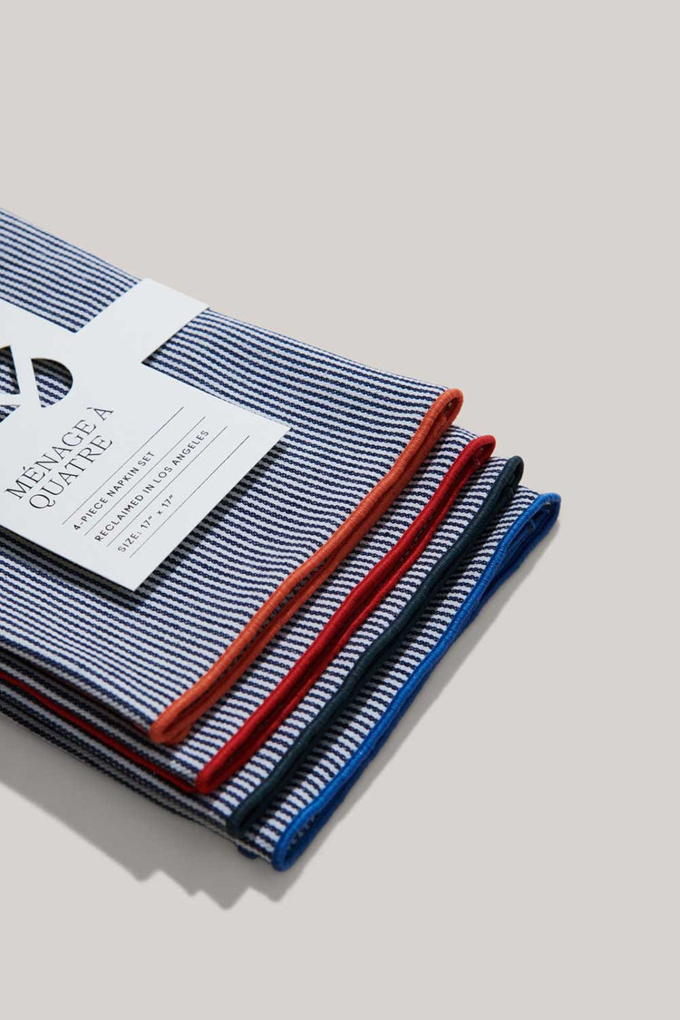 Americana Stripe Napkin, Set of Four