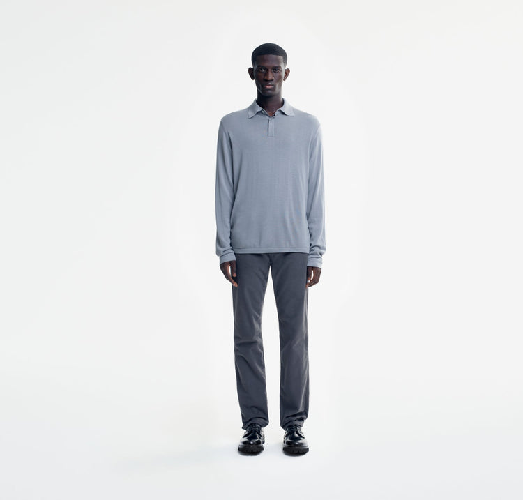 Buñuel Men’s Cotton Moleskin Pant in Grey