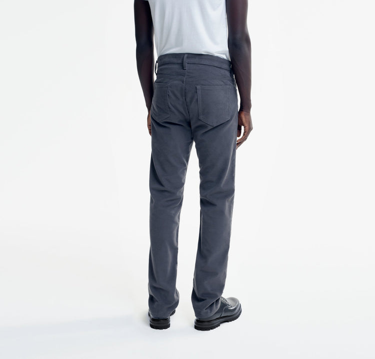 Buñuel Men’s Cotton Moleskin Pant in Grey