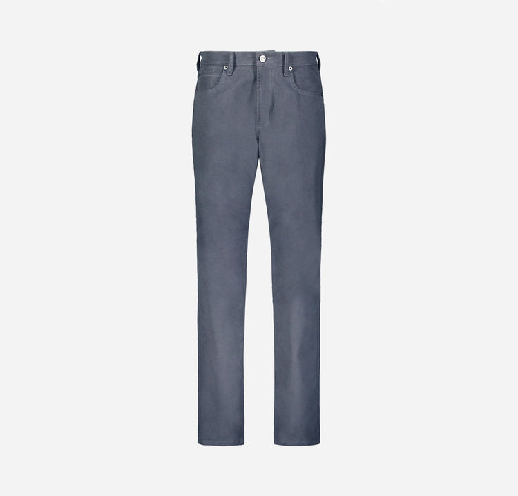 Buñuel Men’s Cotton Moleskin Pant in Grey
