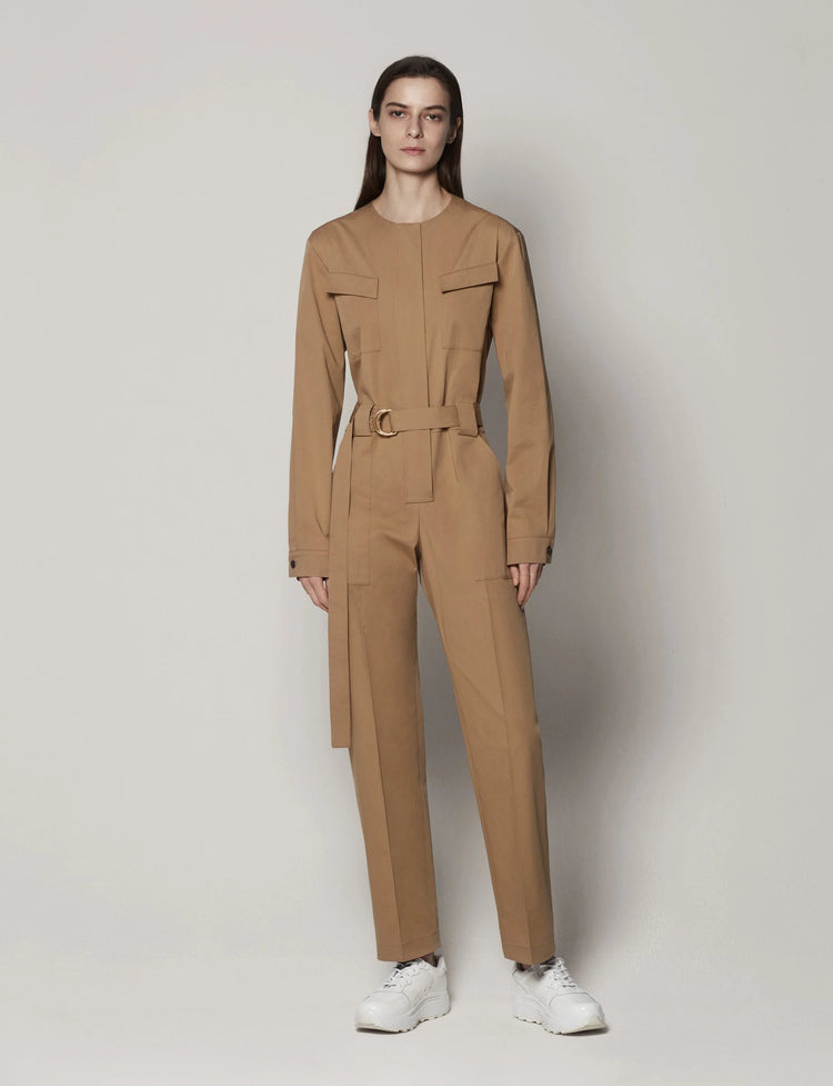 Women’s Collarless Jumpsuit
