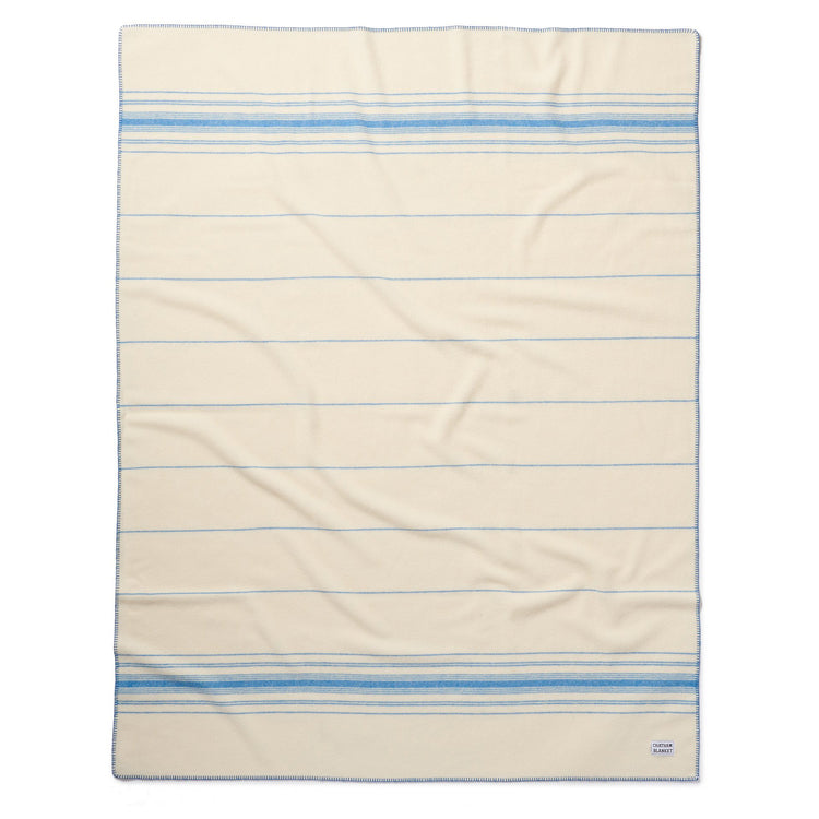 Blue-Stripe Throw