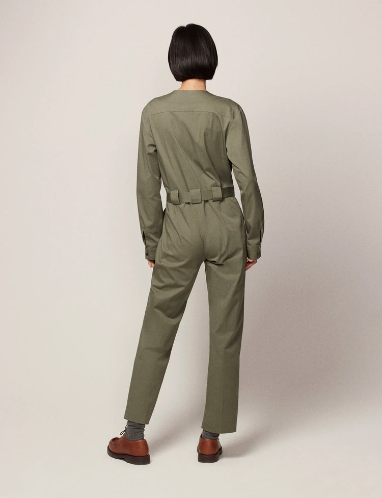 Women’s Collarless Jumpsuit