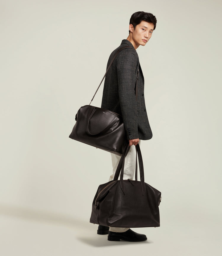 Nomad All Day Bag in Cacao Buffalo