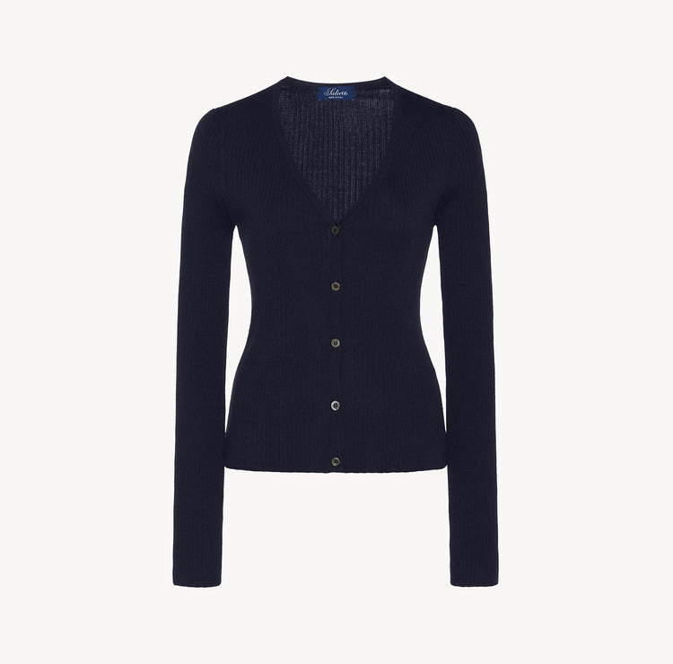 June Women’s Cardigan in Navy