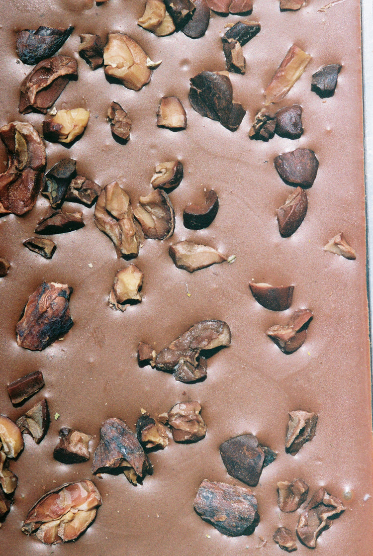 Cacao Nibs Chocolate Bar