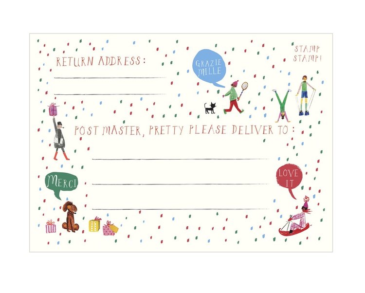 Holiday Easy Peasy Thank You Notes