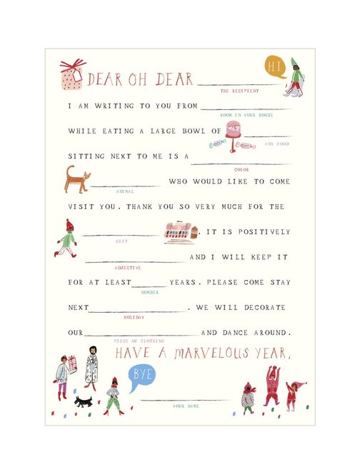 Holiday Easy Peasy Thank You Notes