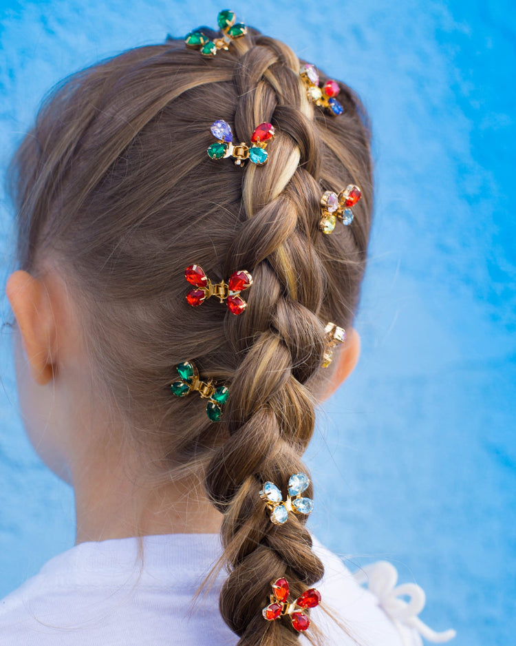 Talent Show Butterfly Hair Clips