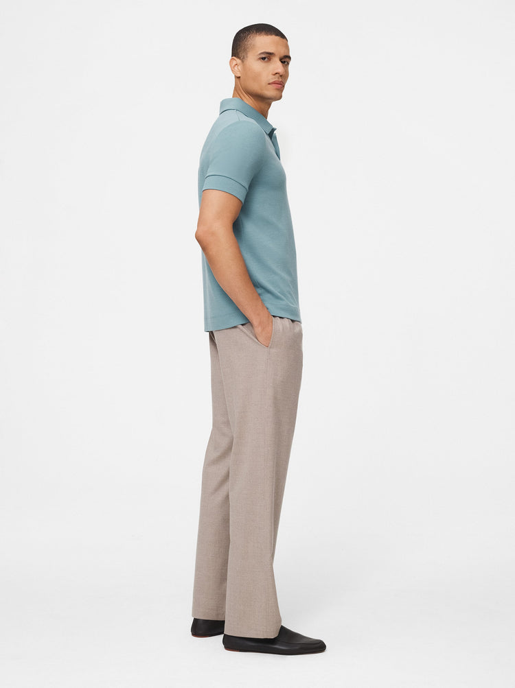 Cashmere Wool Polo