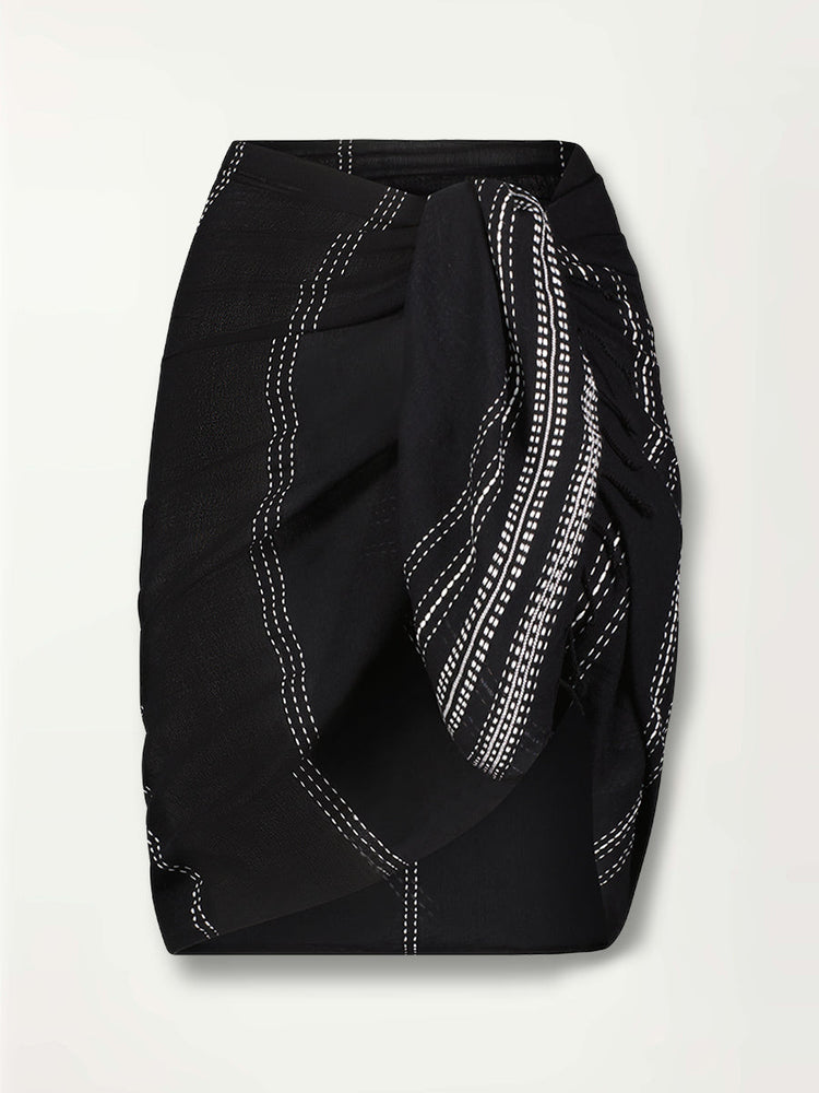 Lema Sarong in Leliti Black