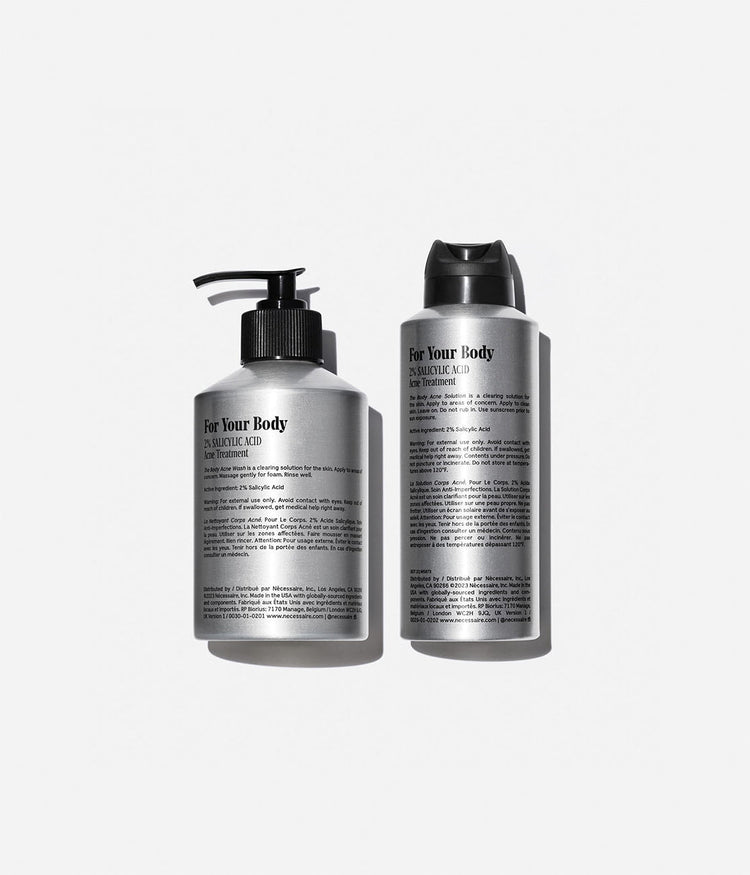 The Body Acne Set | 2% Salicylic Acid