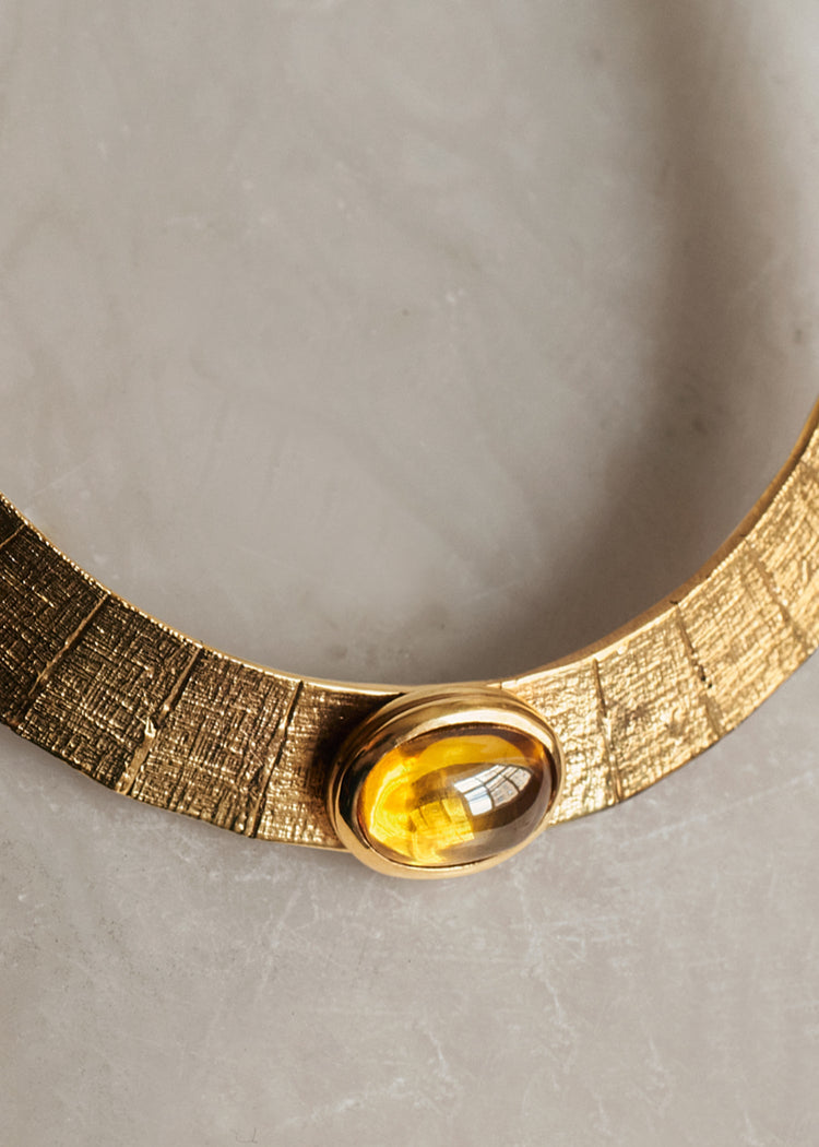 Athena Citrine Collar