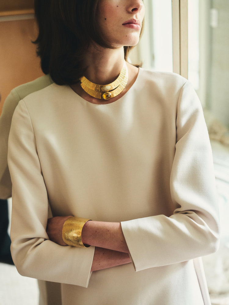 Athena Citrine Collar