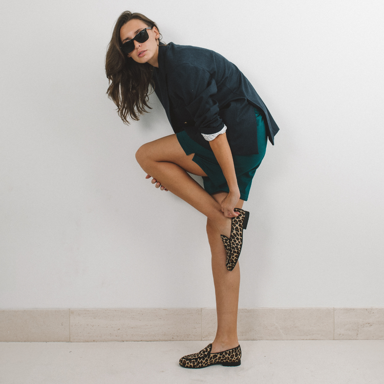 Women’s Leopard Print Milano Loafer