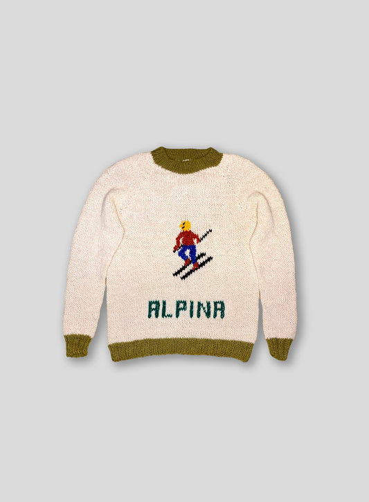 Alpina Hand-Knitted Llama Sweater