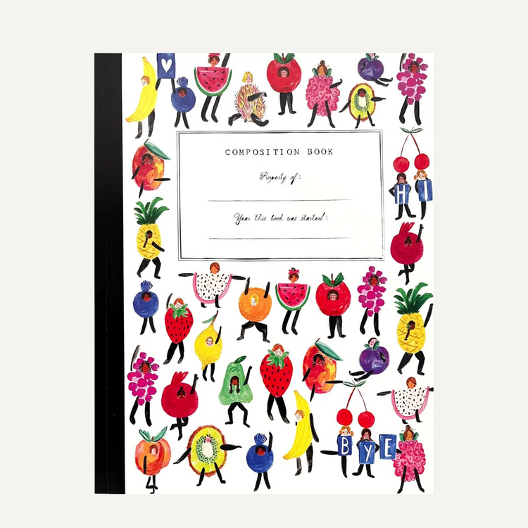 Fruit Salad Composition Book