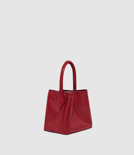 Vérité Mini in Buttery Nappa Pomodoro