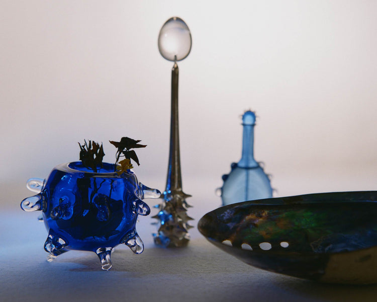 Trace Form Bowl in Sapphire