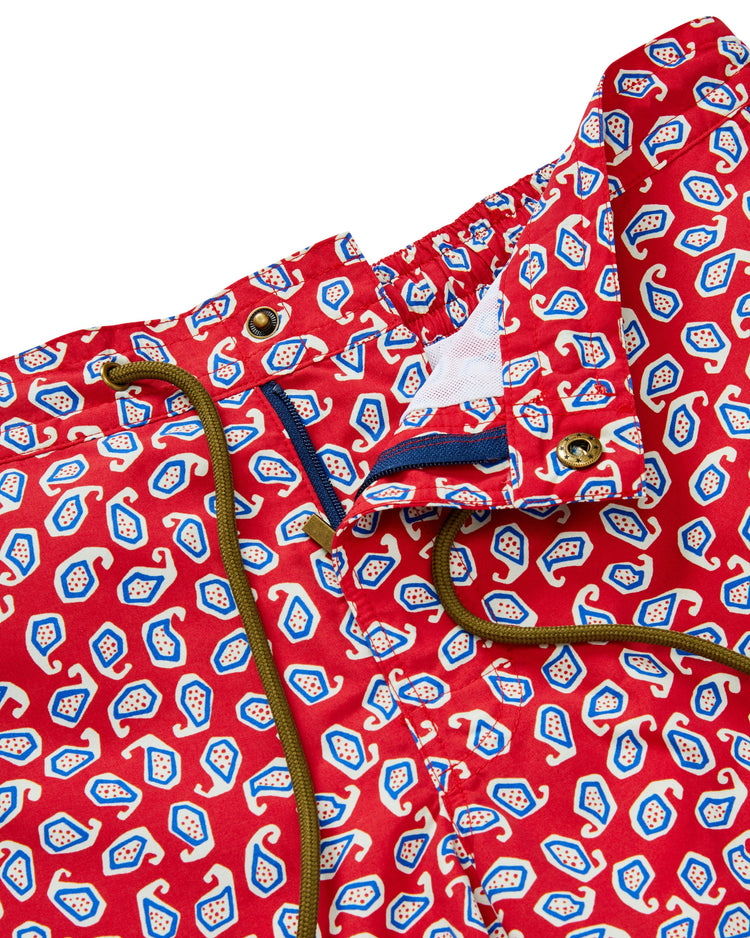 Charvet X Thorsun - Paisley  - Red